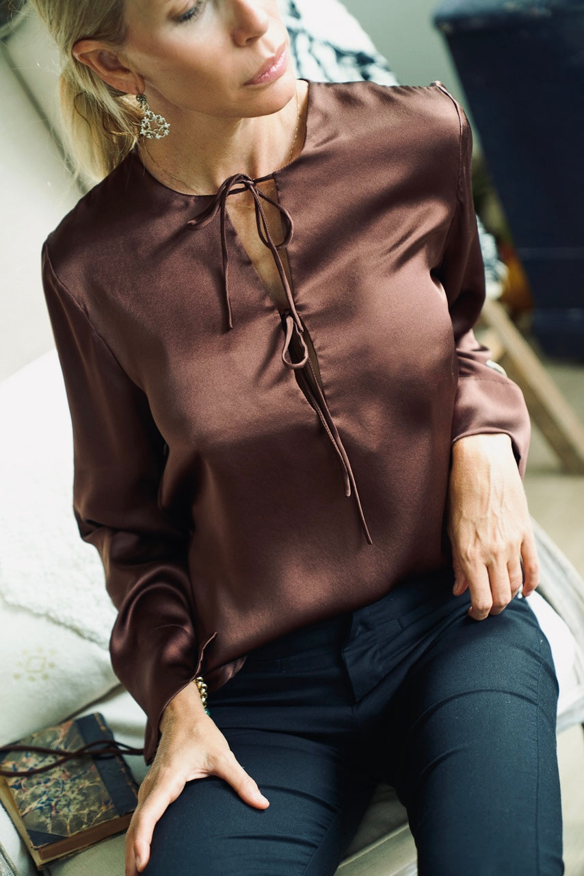 Luisa Silk  Blouse